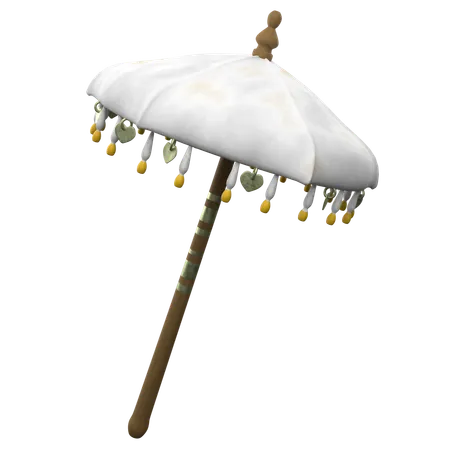 Ceremonial Parasol  3D Icon