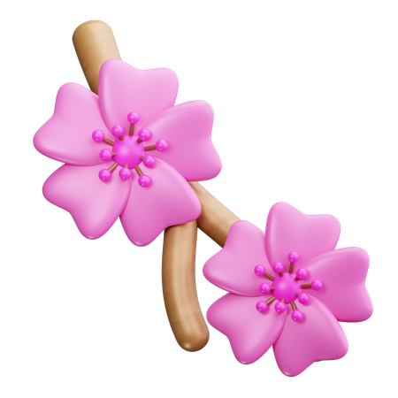 Cereza  3D Icon