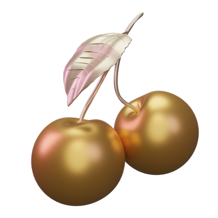 Cereza  3D Icon