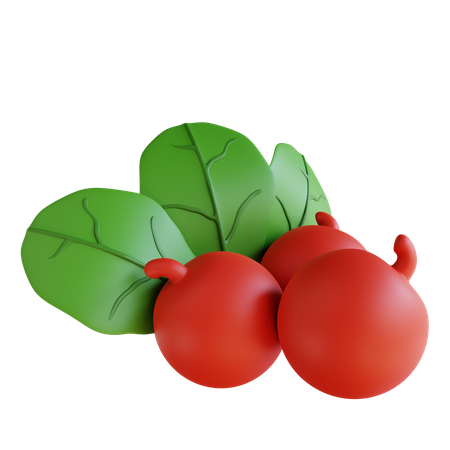 Cereza  3D Icon