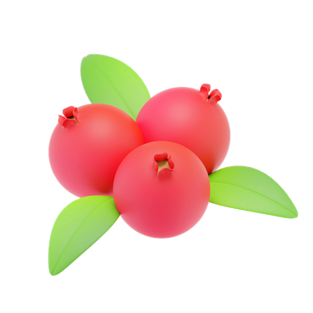 Cerezas  3D Icon