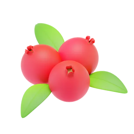 Cerezas  3D Icon