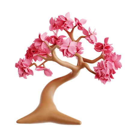 Arbol de flor de cereza  3D Icon