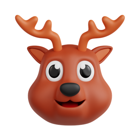 Cerf  3D Icon