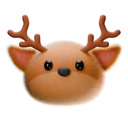 Cerf  3D Icon