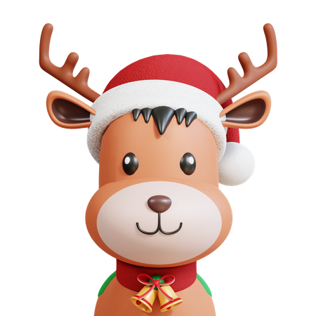 Cerf  3D Icon