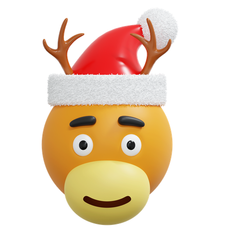 Cerf de Noël  3D Icon