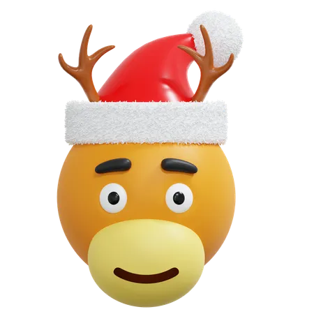 Cerf de Noël  3D Icon