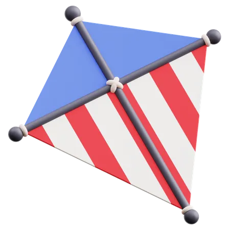 Cerf-volant américain  3D Icon