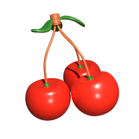 Cerise  3D Icon