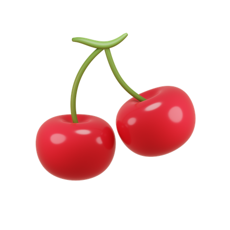 Cerises  3D Icon