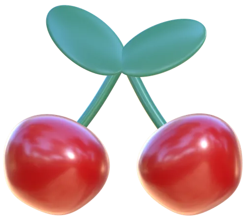 Cerises  3D Icon