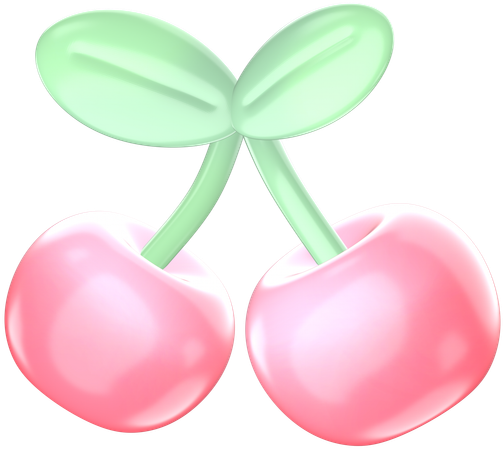 Cerises  3D Icon