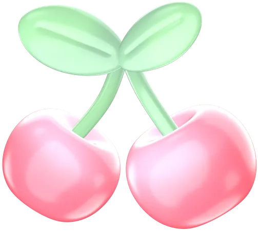 Cerises  3D Icon