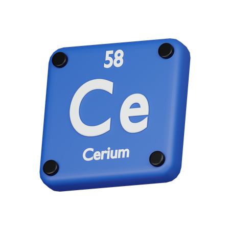 Cerium  3D Icon