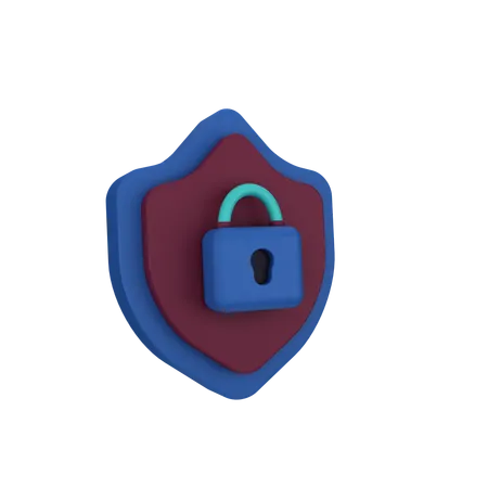 Candado de seguridad  3D Icon