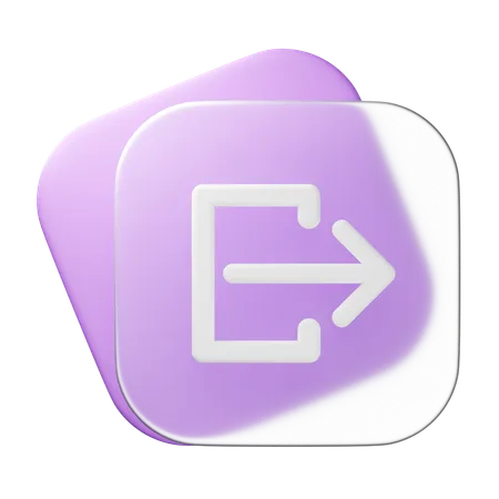 Desconectar  3D Icon