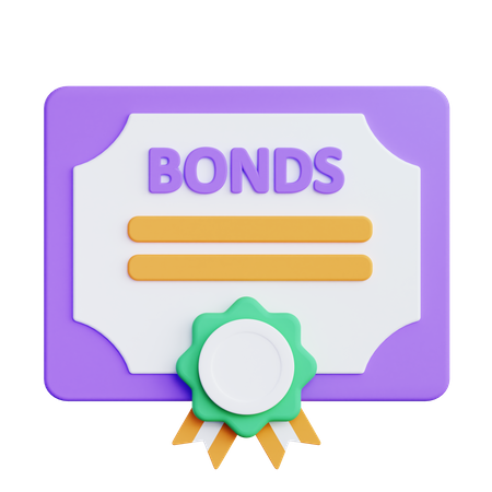 Certificado de títulos  3D Icon