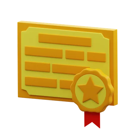 Reward Achievement 3 D Illustration 3D Icon