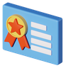 3d certificate design