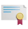 Certificate achievement