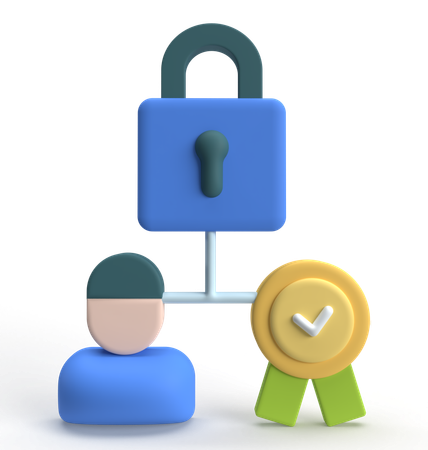 Certificate Authority  3D Icon