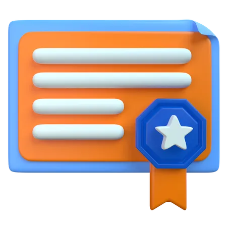 Agréé  3D Icon