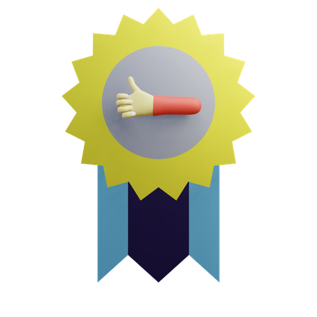 Certified  3D Icon