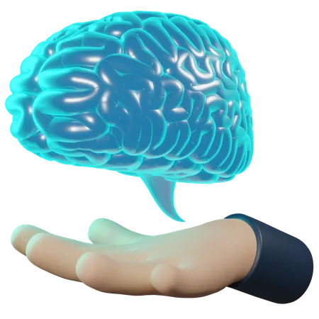 Cerveau  3D Icon