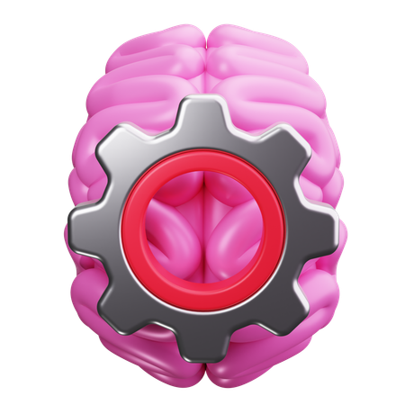 Cerveau créatif  3D Icon