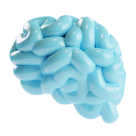 Cerveau humain  3D Icon