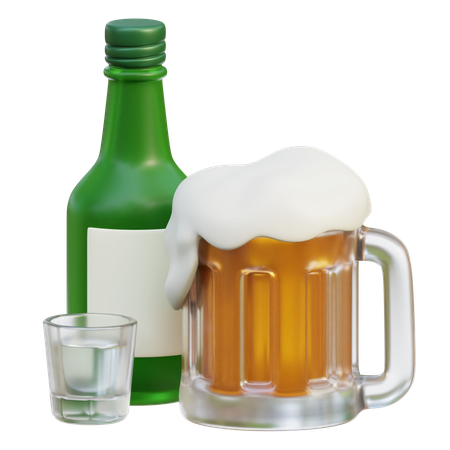 Cerveja  3D Icon