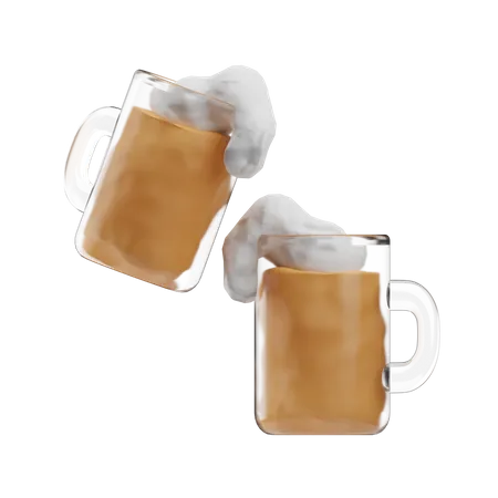 Bebida de cerveja  3D Icon