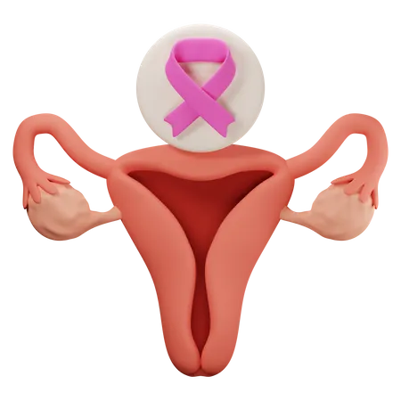 Cervical cancer  3D Icon