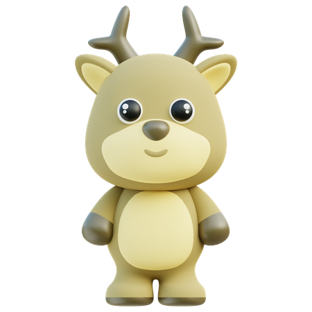 Cervo  3D Icon