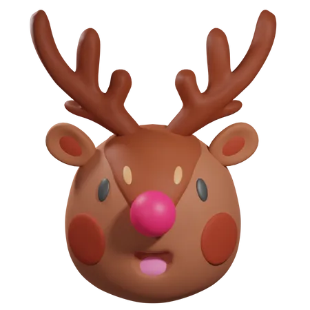 Cervo de natal  3D Icon