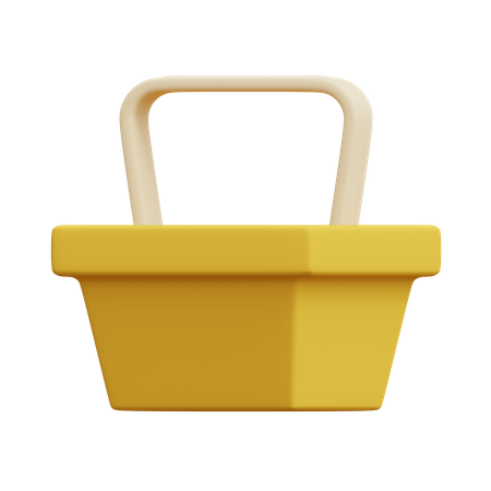 Cesta  3D Icon