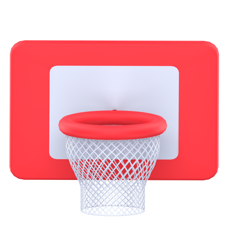 Cesta de basquete  3D Icon