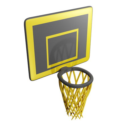 Cesta de basquete  3D Icon