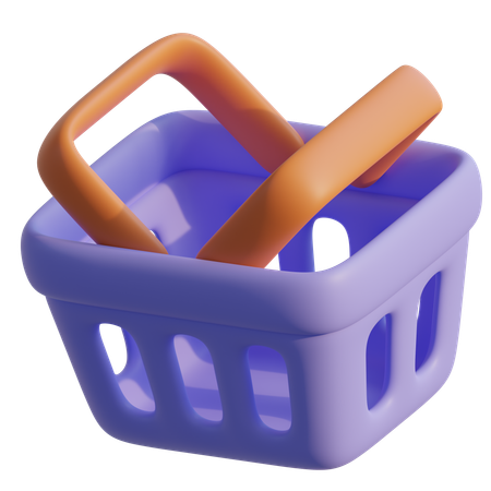 Cesta de la compra  3D Icon