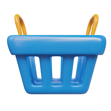 Cesta de compras  3D Icon