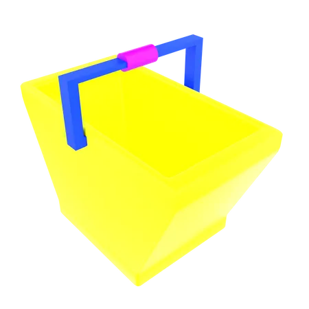 Cesta de compras  3D Icon