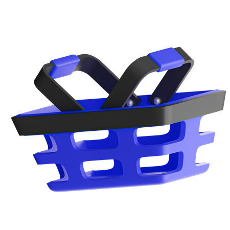 Cesta de compras  3D Icon