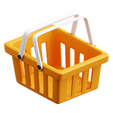 Cesta de compras  3D Icon