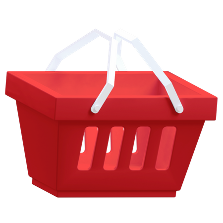 Cesta de compras  3D Icon