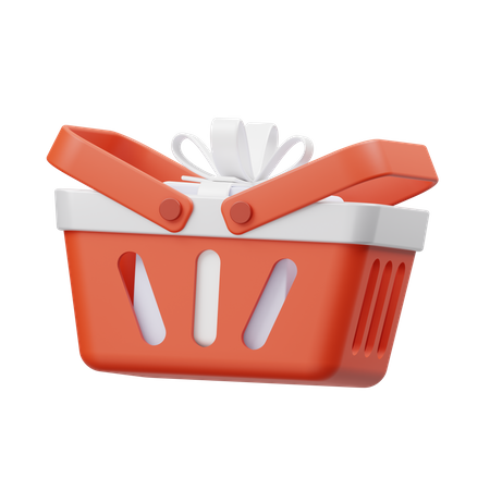 Cesta de compras  3D Icon