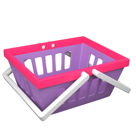 Cesta de la compra  3D Icon