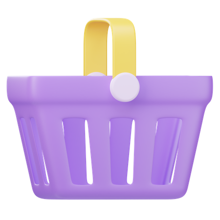 Cesta de la compra  3D Icon