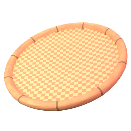 Cesta de debulha  3D Icon