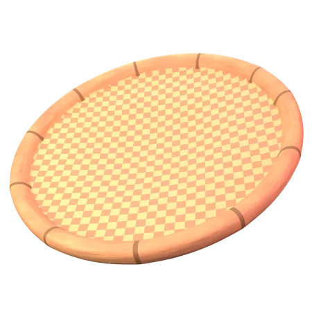 Cesta de debulha  3D Icon